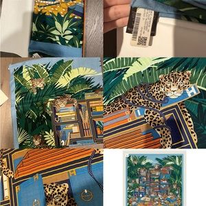 Hermes 140 cashmere shawl New with tag